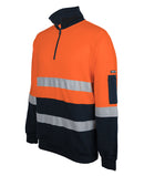 Jb's Wear - Hi Vis 310 (D+N) Cotton 1/2 Zip Fleece - 6DVFM
