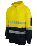 Jb's Wear - Hi Vis (D+N) 310 Cotton Pullover Fleece Hoodie - 6DVPM