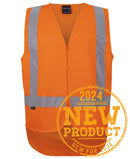 JB's Wear - Nsw/Qld Rail (D+N) Zip X-Back Safety Vest - 6DVQV