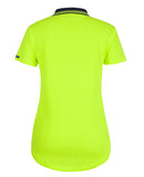 Jb's Wear - Ladies Hi Vis S/S Drop Tail Polo - 6HDS1