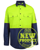 Jb's Wear - Hi Vis Class F Ripstop L/S Work Shirt - 6HRFL
