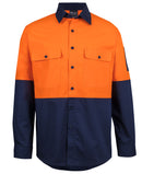 Jb's Wear - Hi Vis Class F Ripstop L/S Work Shirt - 6HRFL