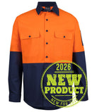 Jb's Wear - Hi Vis Class F Ripstop L/S Work Shirt - 6HRFL