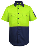 Jb's Wear - Hi Vis Class F Ripstop S/S Work Shirt - 6HRFS