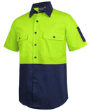 Jb's Wear - Hi Vis Class F Ripstop S/S Work Shirt - 6HRFS