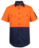 Jb's Wear - Hi Vis Class F Ripstop S/S Work Shirt - 6HRFS