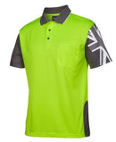 Jb's Wear - Hi Vis Southern Cross Polo - 6HSC