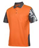 Jb's Wear - Hi Vis Southern Cross Polo - 6HSC