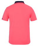 Jb'S Wear - Adults Hi Vis Non Cuff Traditional Polo - 6HVNC-A