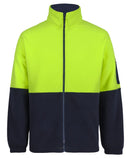 Jb's Wear - Hi Vis Full Zip Polar Fleece - 6HVPF
