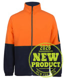 Jb's Wear - Hi Vis Full Zip Polar Fleece - 6HVPF