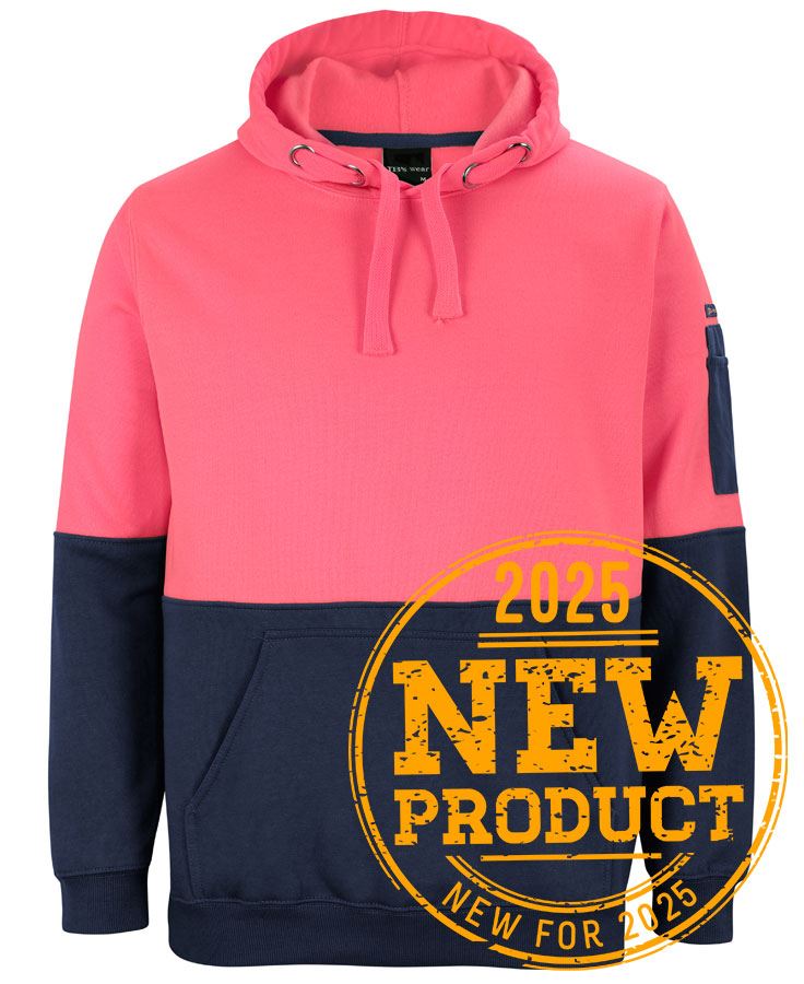 JB's Wear Hi Vis Pull Over Hoodie 6HVPH