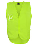 Jb's Wear - Hi Vis Zip Drop Tail Safety Vest - 6HVSW