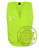 Jb's Wear - Hi Vis Zip Drop Tail Safety Vest - 6HVSW