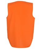 Jb's Wear - Hi Vis Zip Drop Tail Safety Vest - 6HVSW