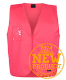 Jb's Wear - Hi Vis Zip Safety Vest - 6HVSZ