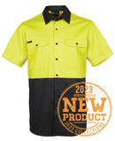 Jb's Wear - Hi Vis S/S 150G Work Shirt - 6HWSS