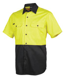 Jb's Wear - Hi Vis S/S 150G Work Shirt - 6HWSS