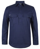 Jb's Wear - L/S Stretch Close Front Work Shirt - 6WLCS