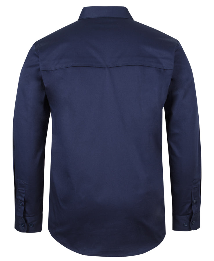 Jb's Wear - L/S Stretch Close Front Work Shirt - 6WLCS