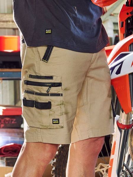 Bisley - Flx & Move™ Elastic Waist Cargo Short - BSHC1338