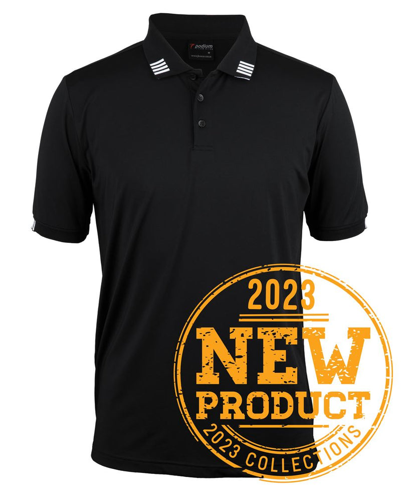 JB's Wear - Podium 4 Stripe S/S Stretch Polo - 7S4P