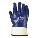 Portwest - A302 - Fully Dipped Nitrile Safety Cuff - (Pack of 12)