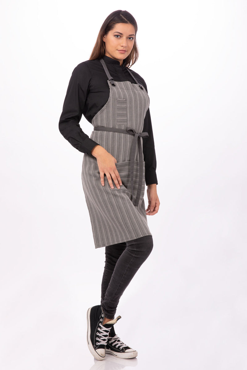 Chef Works - Brooklyn Bib Apron - AB028