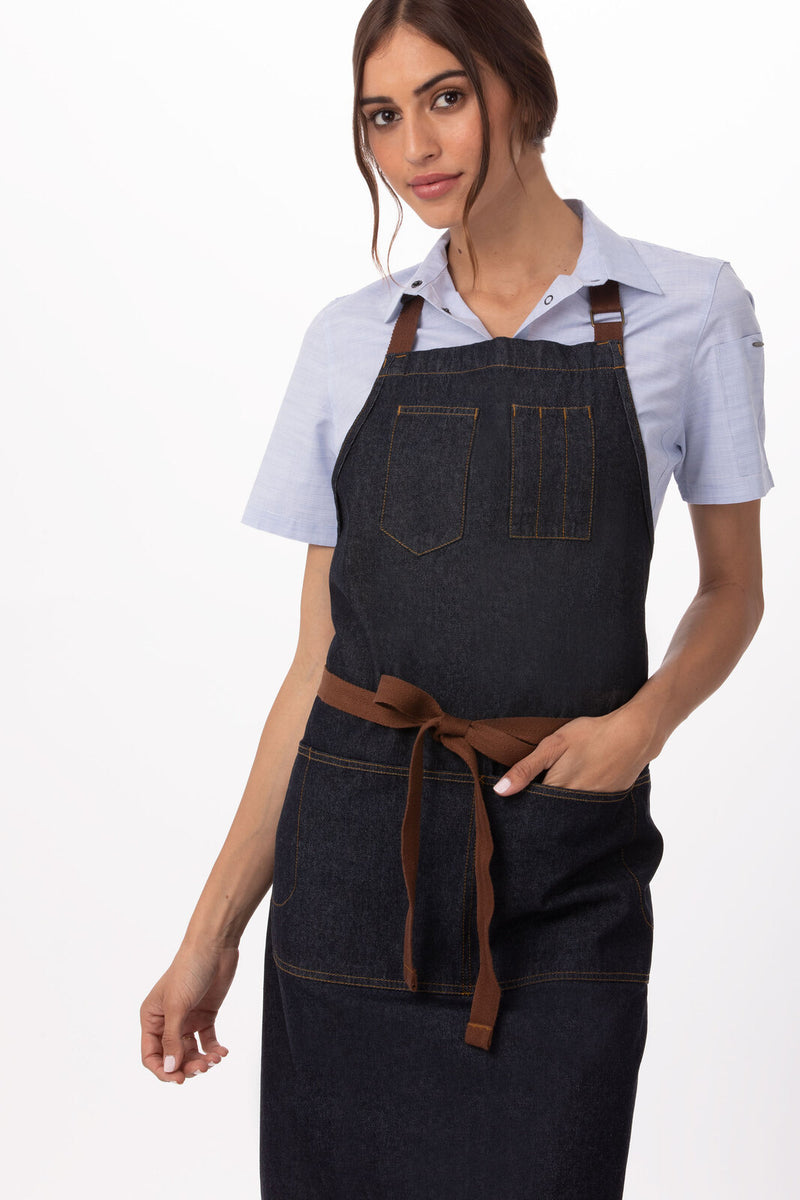 Chef Works - Memphis Bib Apron - AB035