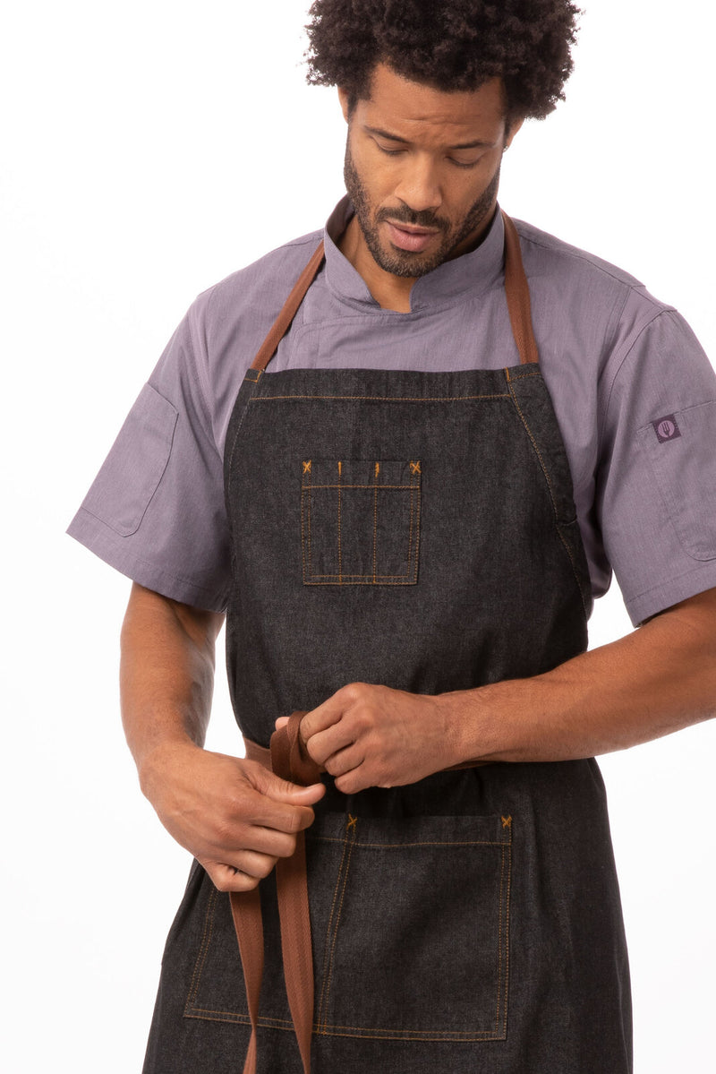 Chef Works - Memphis Chefs Bib Apron - AB036