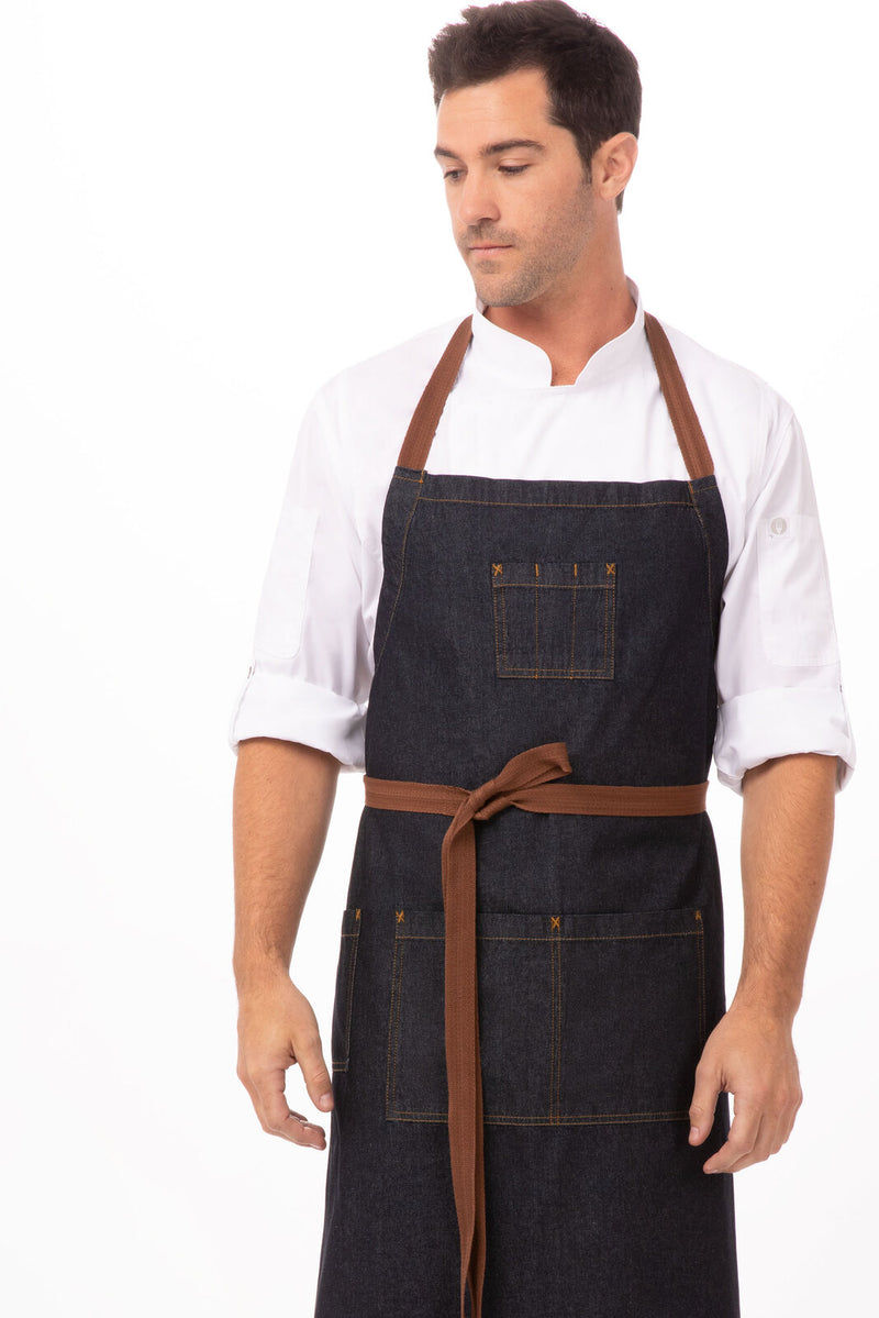 Chef Works - Memphis Chefs Bib Apron - AB036