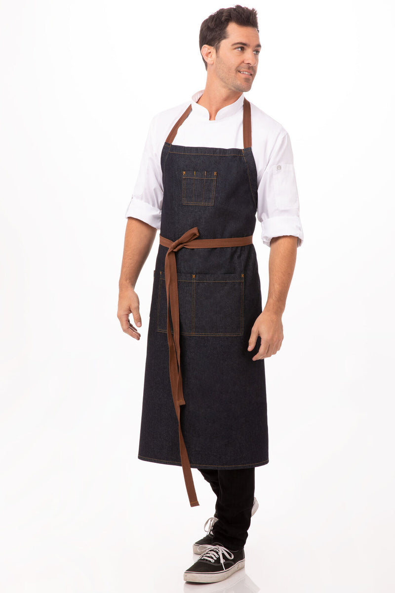 Chef Works - Memphis Chefs Bib Apron - AB036