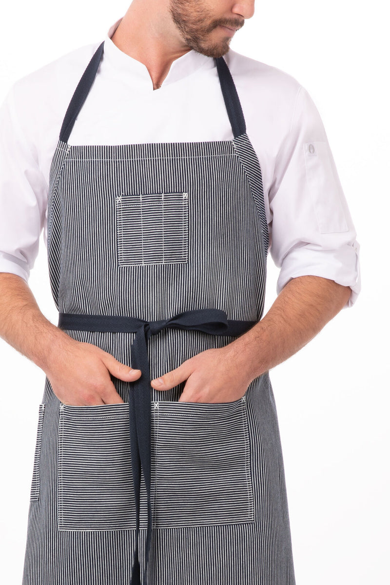 Chef Works - Portland Chefs Bib Apron - AB038