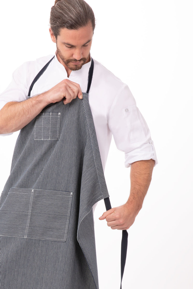 Chef Works - Portland Chefs Bib Apron - AB038