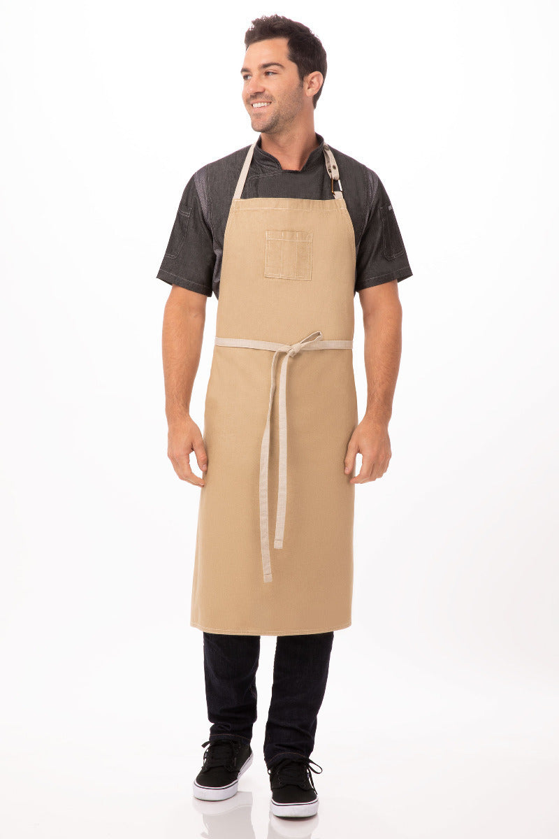 Chef Works - Austin Chefs Bib Apron - ABCCD006