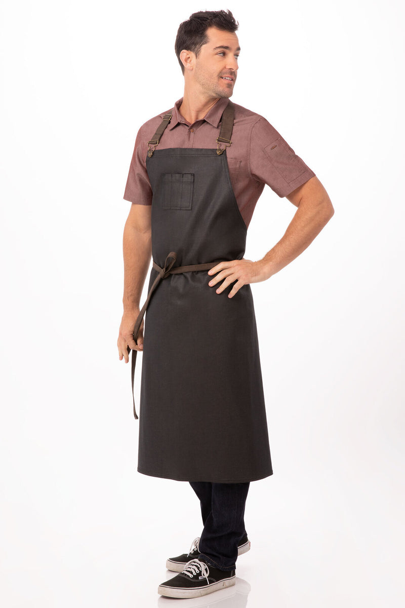 Chef Works - Boulder Chefs Bib Apron - ABCWT001