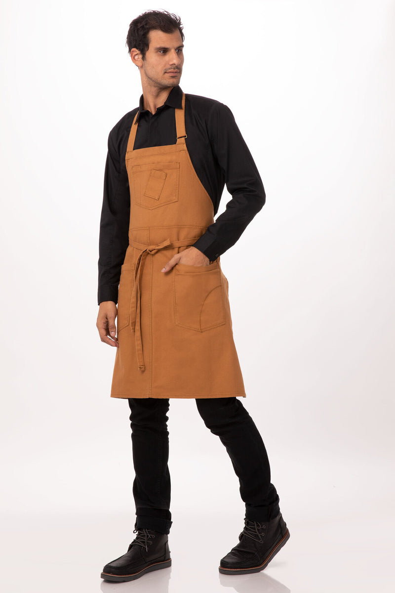 Chef Works - Rockford Bib Apron - ABKV053