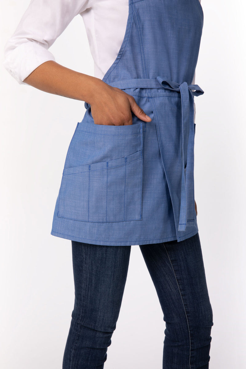 Chef Works - Medford Short Bib Apron - ABN02W