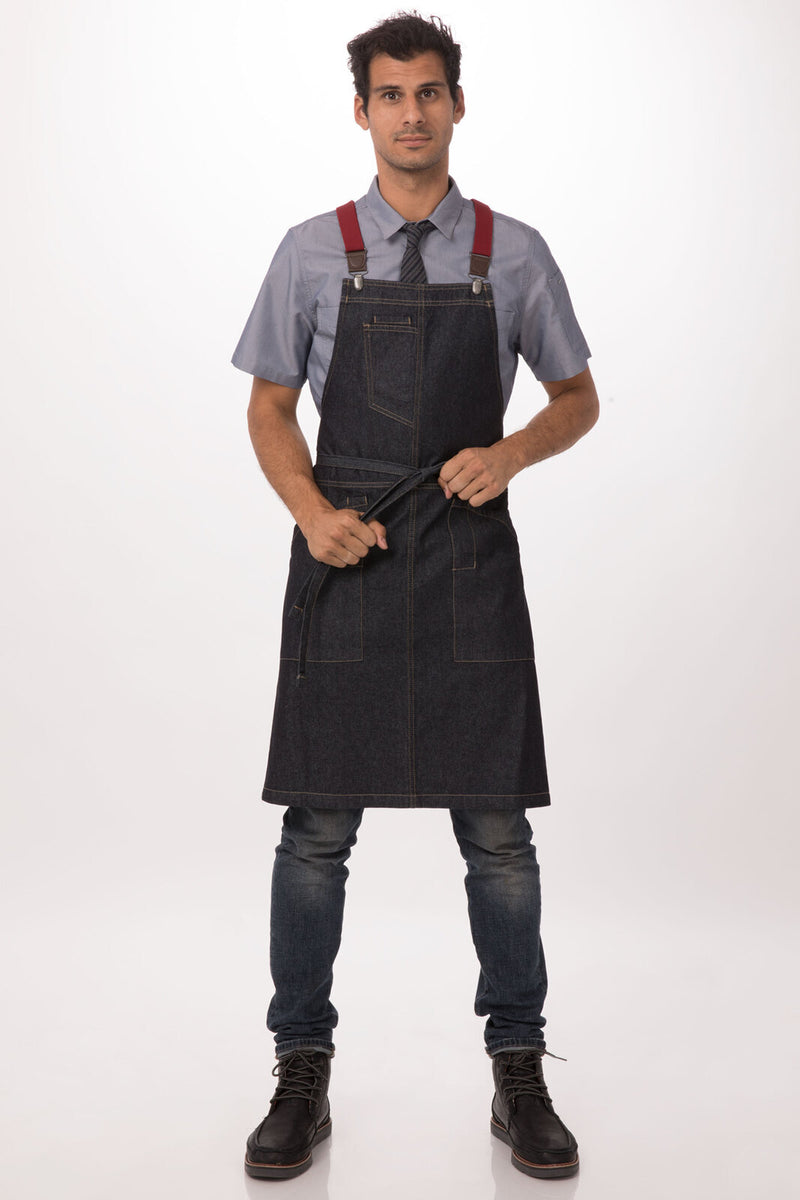 Chef Works - Berkeley Bib Apron - ABS01