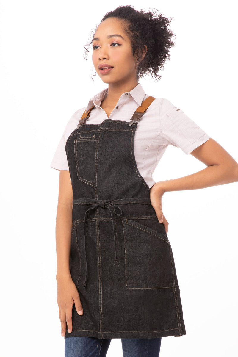 Chef Works - Berkeley Petite Bib Apron - ABS01W