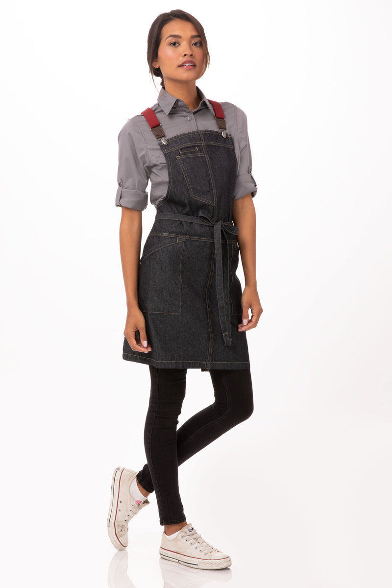 Chef Works - Berkeley Petite Bib Apron - ABS01W