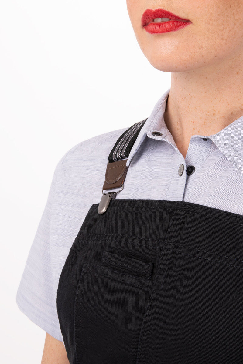 Chef Works - Berkeley Petite Bib Apron - ABS01W