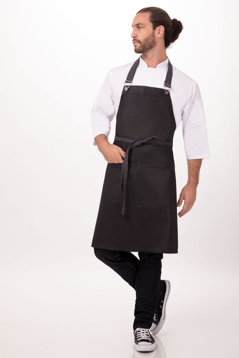 Chef Works - Boulder Bib Apron - ABWT051