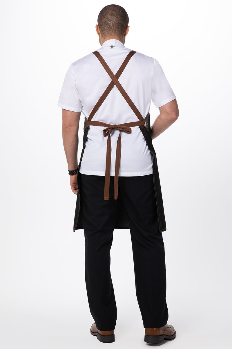 Chef Works - Memphis Denim Cross Back Apron - ACRS035