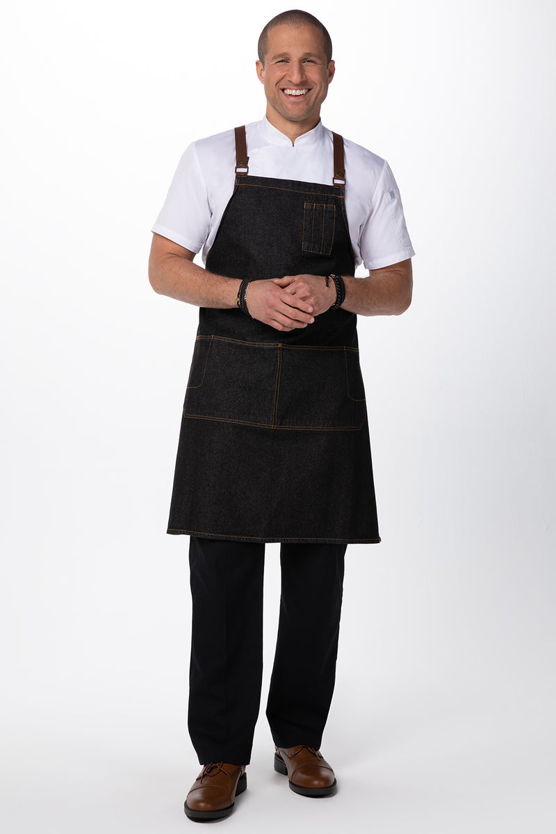 Chef Works - Memphis Denim Cross Back Apron - ACRS035