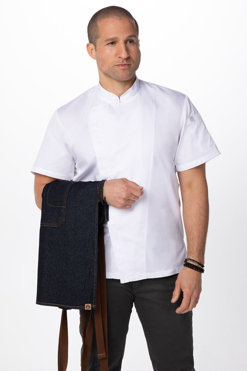 Chef Works - Memphis Denim Cross Back Apron - ACRS035