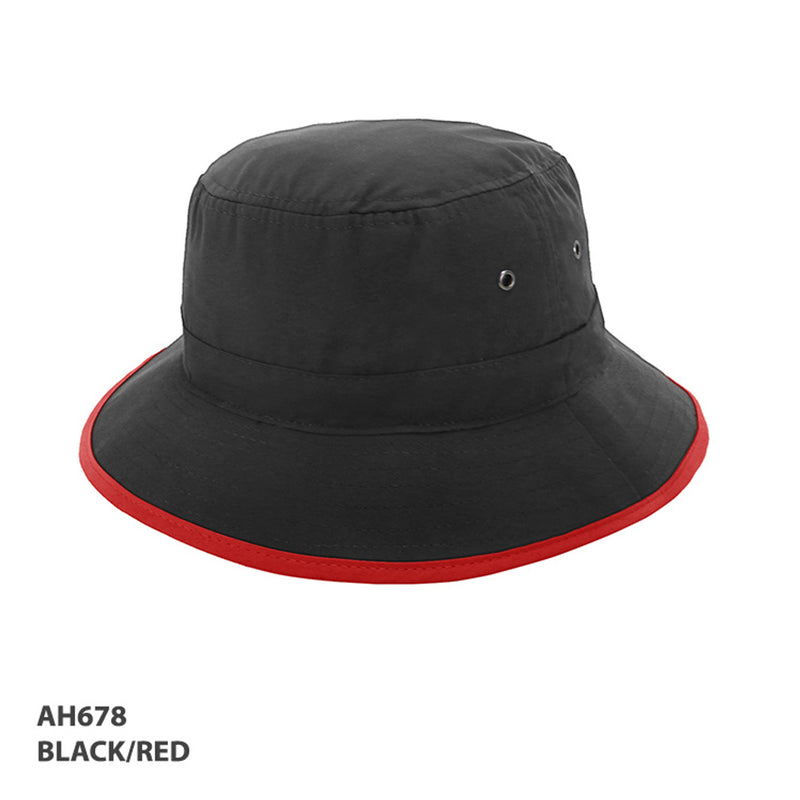 Grace Collection AH678/HE678 - Microfibre Bucket Hat