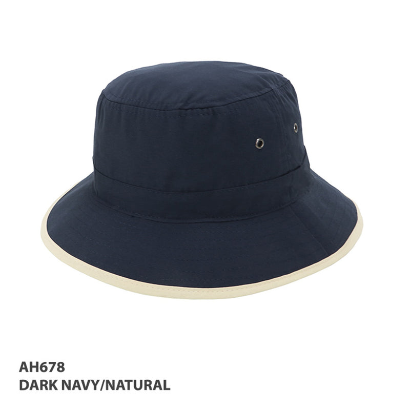 Grace Collection AH678/HE678 - Microfibre Bucket Hat