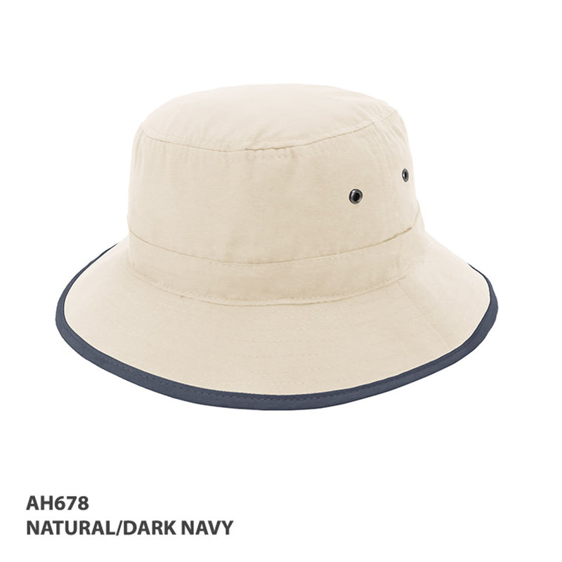 Grace Collection AH678/HE678 - Microfibre Bucket Hat