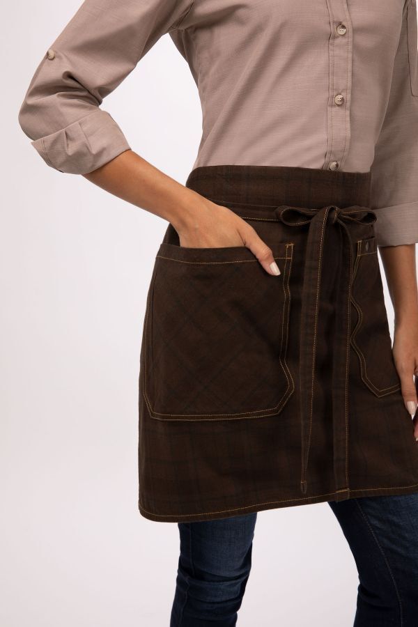 Chef Works - Olympia Half Bistro Apron - AHR01